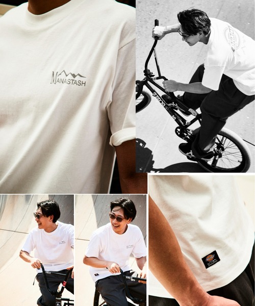 MANASTASH(マナスタッシュ)の「MANASTASHxDICKIES TEE ORIGINAL LOGO(Tシャツ/カットソー・メンズ・ホワイト/ブラック・M/L/XL)」の15枚目の写真