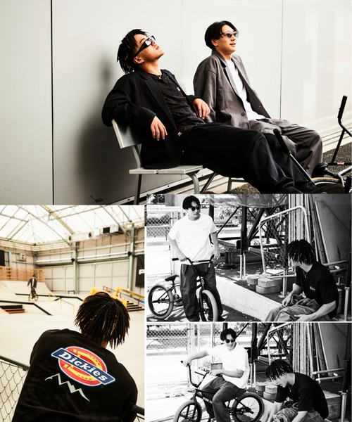 MANASTASH(マナスタッシュ)の「MANASTASHxDICKIES TEE ORIGINAL LOGO(Tシャツ/カットソー・メンズ・ホワイト/ブラック・M/L/XL)」の6枚目の写真