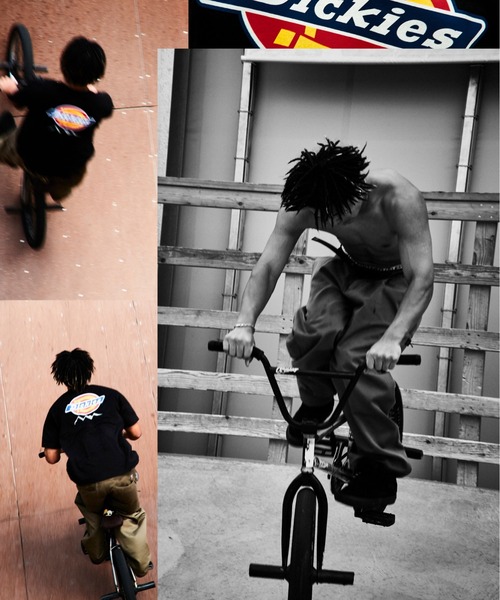 MANASTASH(マナスタッシュ)の「MANASTASHxDICKIES TEE ORIGINAL LOGO(Tシャツ/カットソー・メンズ・ホワイト/ブラック・M/L/XL)」の11枚目の写真