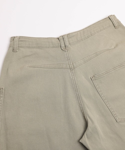 La-gemme(ラジェム)の「パネルラインアシンメトリーワイドパンツ(その他パンツ・レディース・ブラック/オリーブ/ホワイト・M/L)」の8枚目の写真