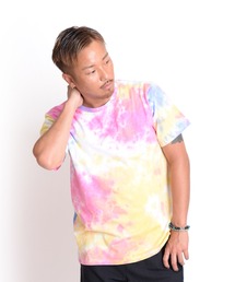 タイダイ染め半袖Tシャツ