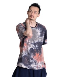 タイダイ染め半袖Tシャツ