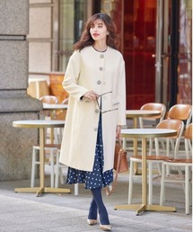 Chesty｜チェスティ（レディース）のノーカラーコート通販 - ZOZOTOWN