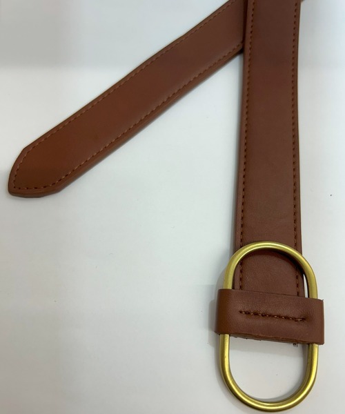 Lee（リー）の「Lee/リー　30mm ピンレスベルト/ゴールドバックル（ベルト・レディース・ダークブラウン/ブラウン/ブラック・FREE）」の7枚目の写真