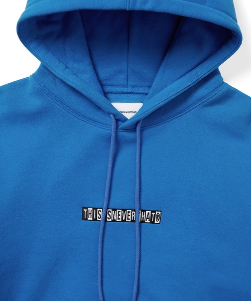 セール】Checkerboard Logo Hoodie（パーカー）｜thisisneverthat