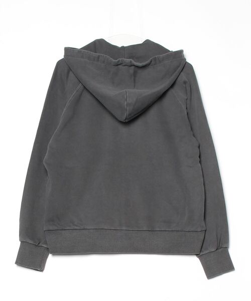 NEW ERA（ニューエラ）の「ニューエラ  WS SWEAT FZ HOODIE GARMENT DYE CHA（パーカー・レディース・チャコールグレー・S/M）」の2枚目の写真