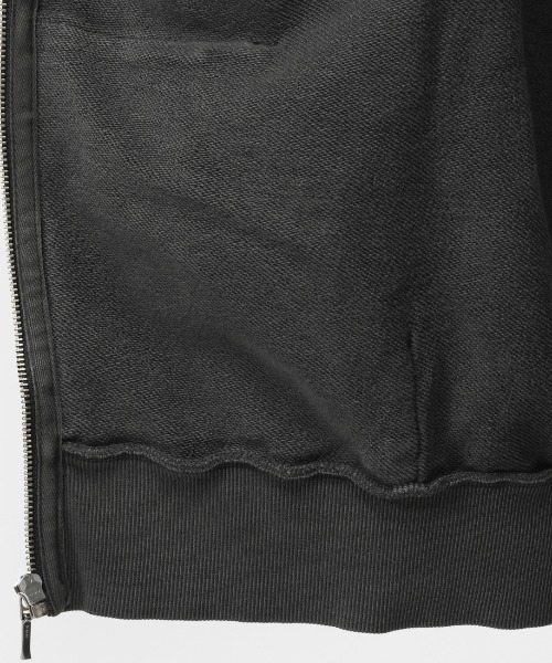 NEW ERA（ニューエラ）の「ニューエラ  WS SWEAT FZ HOODIE GARMENT DYE CHA（パーカー・レディース・チャコールグレー・S/M）」の6枚目の写真