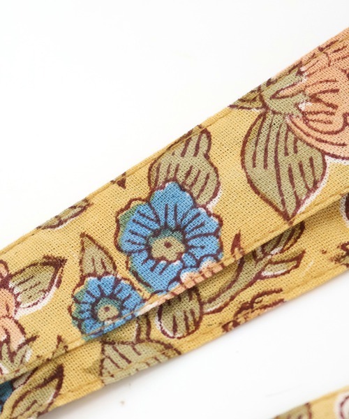 チチカカ(チチカカ)の「カリーノブロックプリントフリルトート(トートバッグ・レディース・ピンクベージュ/ライトブルー/グレー/その他1/その他2/イエロー・FREE)」の18枚目の写真