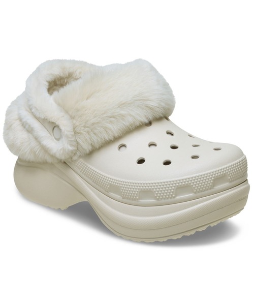 crocs（クロックス）の「クロックス ベイ ラインド クロッグ / crocs Bae Lined Clog（サンダル・レディース・ブラック/ホワイト・26cm/27cm/21cm/22cm/23cm/24cm/25cm）」の7枚目の写真