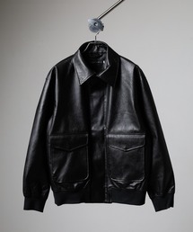 FUNALIVE（ファンアライブ）の「ATU　フェイクレザーA-2タイプ（ミリタリージャケット）」