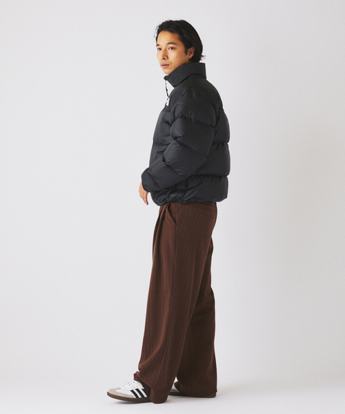 THE NORTH FACE(ザノースフェイス)の「THE NORTH FACE / ノースフェイス ヌプシ ジャケット ND92555(ダウンジャケット/コート・メンズ・チャコールグレー/ブラック/レッド・MEDIUM/LARGE)」の8枚目の写真