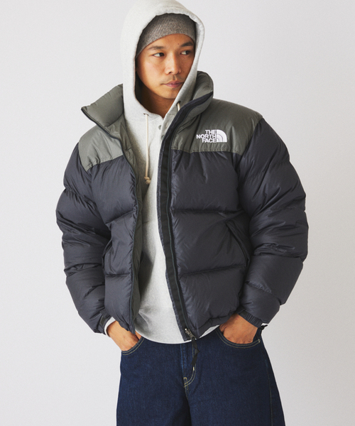THE NORTH FACE(ザノースフェイス)の「THE NORTH FACE / ノースフェイス ヌプシ ジャケット ND92555(ダウンジャケット/コート・メンズ・チャコールグレー/ブラック/レッド・MEDIUM/LARGE)」の21枚目の写真