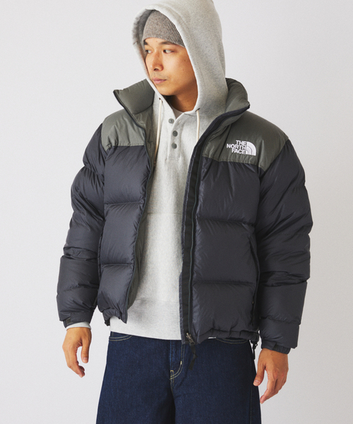 THE NORTH FACE(ザノースフェイス)の「THE NORTH FACE / ノースフェイス ヌプシ ジャケット ND92555(ダウンジャケット/コート・メンズ・チャコールグレー/ブラック/レッド・MEDIUM/LARGE)」の22枚目の写真