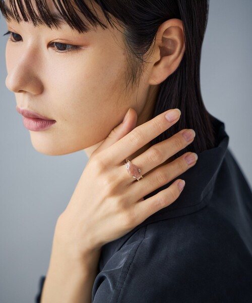 Jouete（ジュエッテ）の「[ジェム] リング サンストーン（リング・レディース・シルバー・#17/#15/#13/#11/#9）」の6枚目の写真