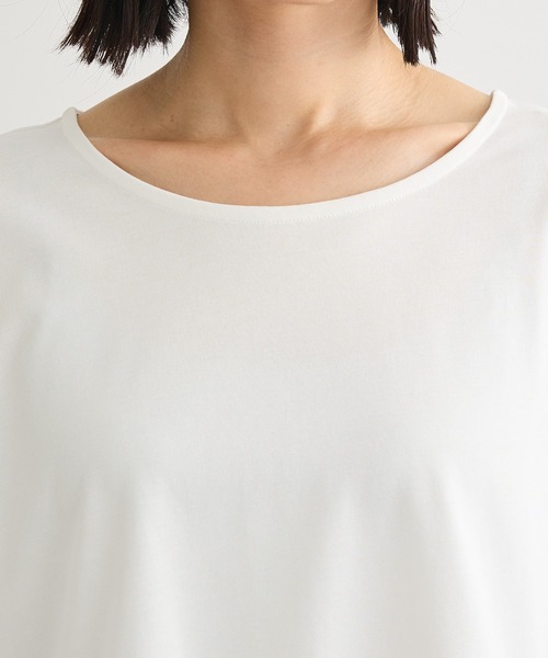 Green　Parks（グリーンパークス）の「裾フレアホワイトインナー（Tシャツ/カットソー・レディース・オフホワイト・FREE）」の9枚目の写真
