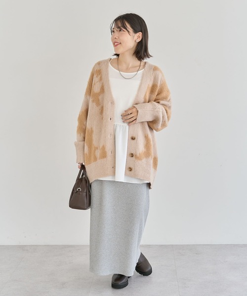 Green　Parks（グリーンパークス）の「裾フレアホワイトインナー（Tシャツ/カットソー・レディース・オフホワイト・FREE）」の12枚目の写真