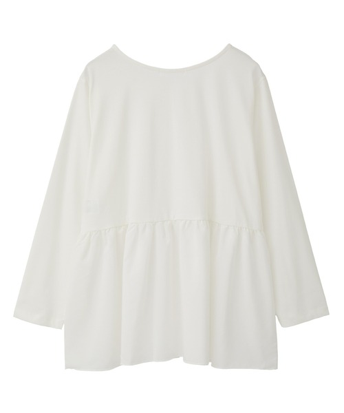 Green　Parks（グリーンパークス）の「裾フレアホワイトインナー（Tシャツ/カットソー・レディース・オフホワイト・FREE）」の15枚目の写真