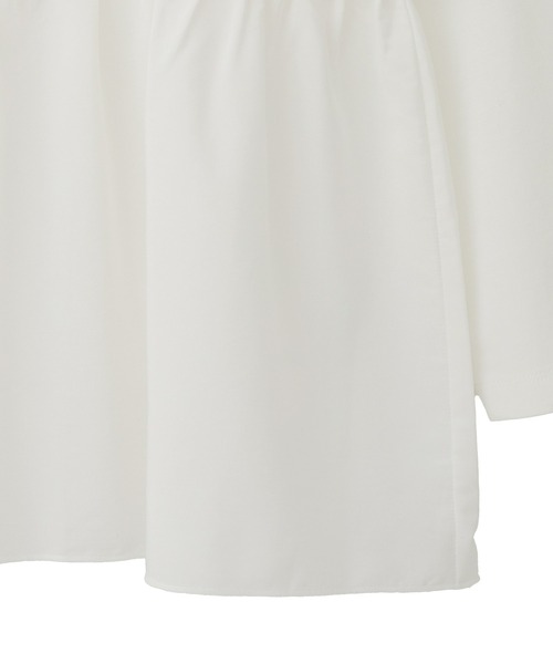 Green　Parks（グリーンパークス）の「裾フレアホワイトインナー（Tシャツ/カットソー・レディース・オフホワイト・FREE）」の18枚目の写真