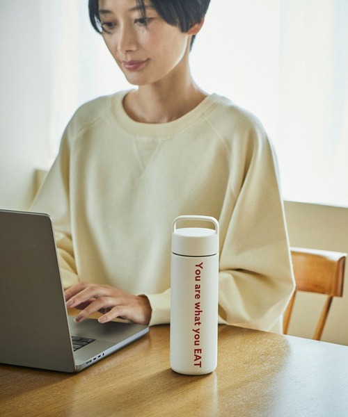 studio CLIP(スタディオクリップ)の「ステンレスボトル480ml《PUDDING BEFORE DINNER》(グラス/マグカップ/タンブラー・レディース・その他1・FREE)」の2枚目の写真