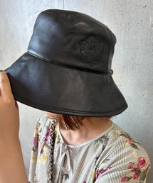 INGEBORG（インゲボルグ）の「ラムレザーバケットハット（ハット）」
