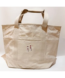 StPT（エスティーピーティー）の「【PKSC/ポンコツスイングクラブ】SWING CLUB　ノラリクラリ　LOCKER BAG　トートバッグ　ロッカーバッグ　開口部ジップ付き（トートバッグ）」