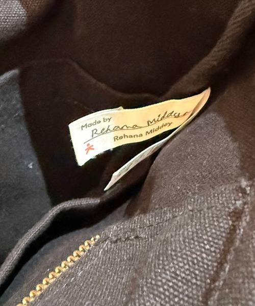 StPT(エスティーピーティー)の「【PKSC/ポンコツスイングクラブ】SWING CLUB ノラリクラリ LOCKER BAG トートバッグ ロッカーバッグ 開口部ジップ付き(トートバッグ・メンズ・アイボリー/ブラック・FREE)」の9枚目の写真