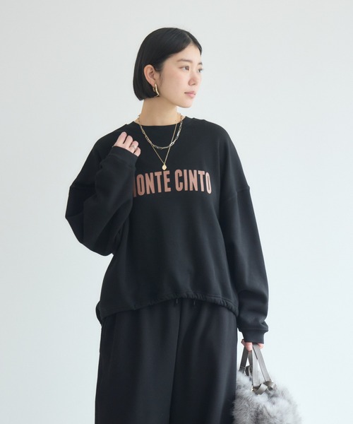 セール】cloche 裏起毛リバーシブルトップス（スウェット）｜Paradise