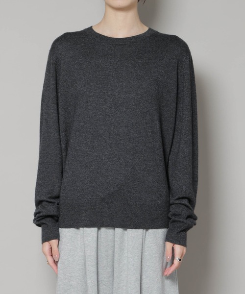 【SALE】HOUSE OF LOTUS カシミヤ混ニットプルオーバー HOUSE OF LOTUS（ハウスオブロータス）の「カシミヤプルオーバー