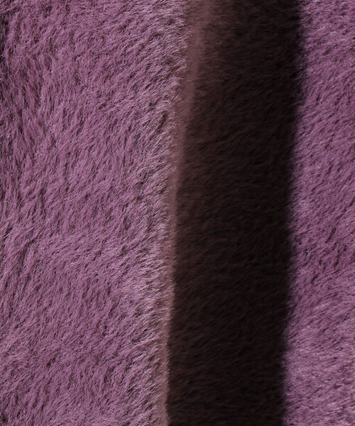 GLOSTER(グロスター)の「モヘヤライク シャギークルーネックカーディガン(カーディガン/ボレロ・メンズ・ブラウン/グレイッシュブルー/ブラック/パープル・S/M/L)」の11枚目の写真