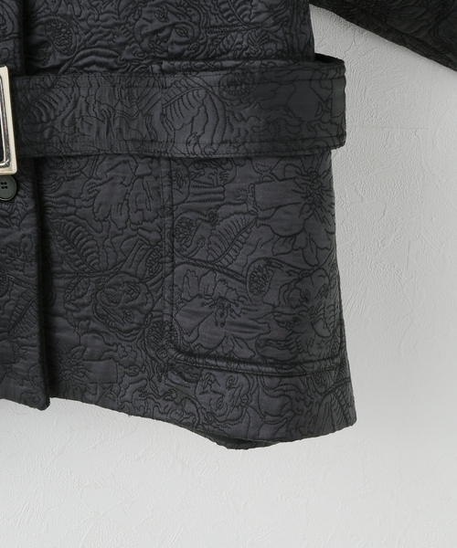 mii(ミー)の「【Mii / ミイ】ALL OVER MACHINE EMBROIDERED JACKET(その他アウター・レディース・ブラック・SMALL)」の15枚目の写真