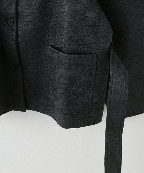 mii(ミー)の「【Mii / ミイ】ALL OVER MACHINE EMBROIDERED JACKET(その他アウター・レディース・ブラック・SMALL)」の18枚目の写真