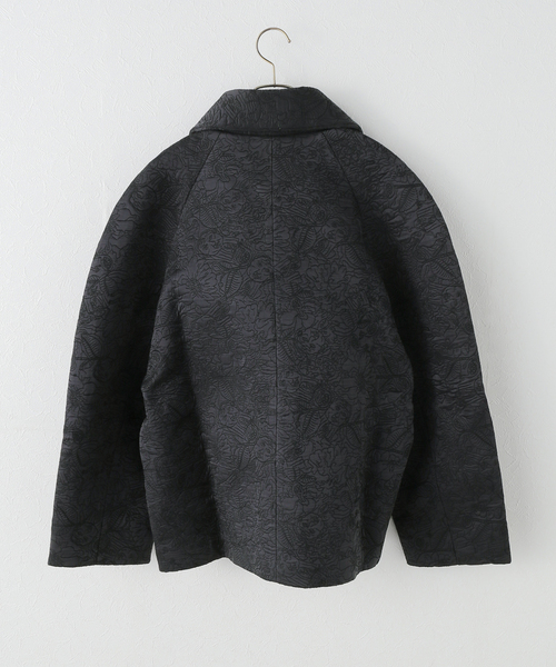 ジャケット・ブルゾン mii Mii / ミイ】ALL OVER MACHINE EMBROIDERED JACKET（その他アウター