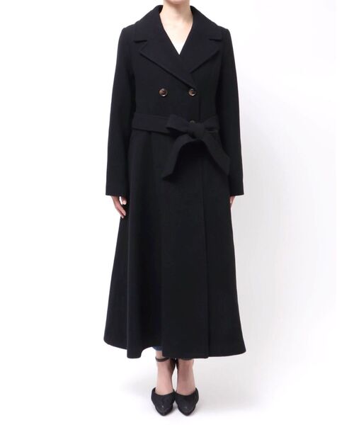 ショートビーバーウールロングコート（その他アウター）｜RESEXXY