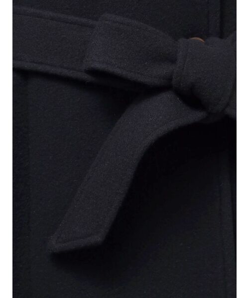 RESEXXY（リゼクシー）の「ショートビーバーウールロングコート（その他アウター・レディース・ブラック/ベージュ・FREE）」の5枚目の写真