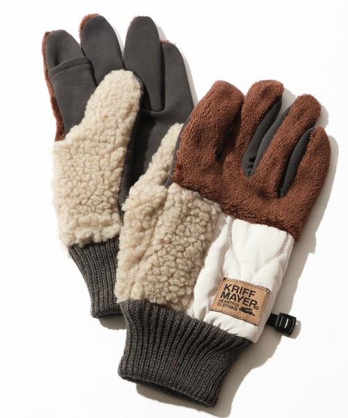 コンビネーションキルティンググローブ LACOSTE ラコステ