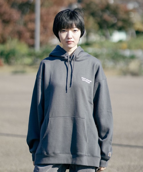 UNIIT(ユニット)の「【フィリップ・ランバン / Philip Lumbang】裏起毛リラックスフィットフーディー プルオーバーパーカー ストリート スケート Y2K(パーカー・メンズ・ブルー系その他/グレー系その他2/ホワイト系その他2/ブラック系その他・LARGE/X-LARGE/MEDIUM)」の18枚目の写真