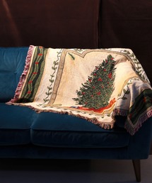 DULTON(ダルトン)のJACQUARD MULTI CLOTH CHRISTMAS TREE/クリスマス ブランケット(ブランケット)