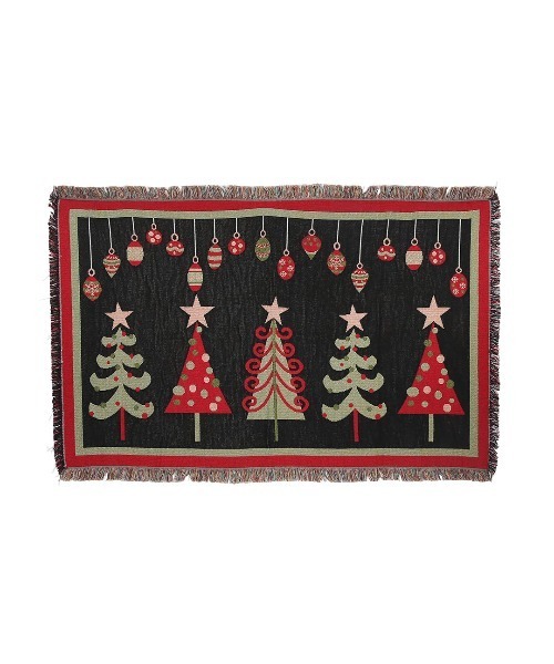 JACQUARD MULTI CLOTH CHRISTMAS TREE/クリスマス ブランケット JACQUARD MULTI CLOTH CHRISTMAS TREE/クリスマス ブランケット