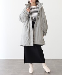 Ree&Mee（リーアンドミー）の「Ree&Mee 吸湿発熱 中綿 軽量 保温 モンスターコート ボリュームコート（ダウンジャケット/コート）」