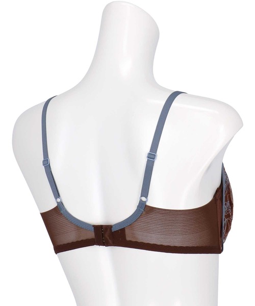 AMPHI（アンフィ）の「「otona MUSEコラボ」「BRAGENIC ブラジェニック ぴたっとフィットタイプ」　ノンワイヤーブラ（ブラジャー・レディース・サックスブルー/レッド/グリーン/アイボリー/ブラウン・C70/C65/B75/B70/B65/A75/A70/F75/F70/F65/E80/E75/E70/E65/D80/D75/D70/D65/C80/C75）」の16枚目の写真