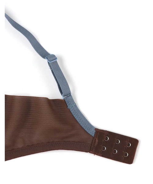 AMPHI（アンフィ）の「「otona MUSEコラボ」「BRAGENIC ブラジェニック ぴたっとフィットタイプ」　ノンワイヤーブラ（ブラジャー・レディース・サックスブルー/レッド/グリーン/アイボリー/ブラウン・C70/C65/B75/B70/B65/A75/A70/F75/F70/F65/E80/E75/E70/E65/D80/D75/D70/D65/C80/C75）」の15枚目の写真