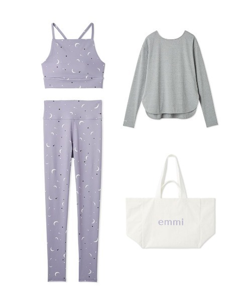 ONLINE限定】Happy Active set｜4点セット|ヨガ・ピラティス・ジム