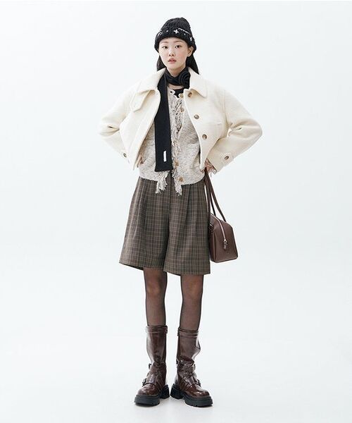 CRANK(クランク)の「クルーネックベーシックロングスリーブトップ_ブラック(Tシャツ/カットソー・レディース・その他・FREE)」の4枚目の写真