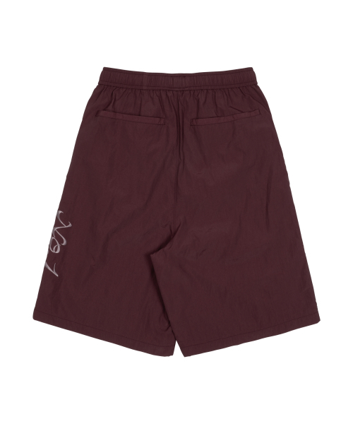 THECOLDESTMOMENT(ザコールデストモーメント)の「TCM int nylon half pants (burgundy)(その他パンツ・レディース・その他・SMALL/MEDIUM/LARGE)」の3枚目の写真