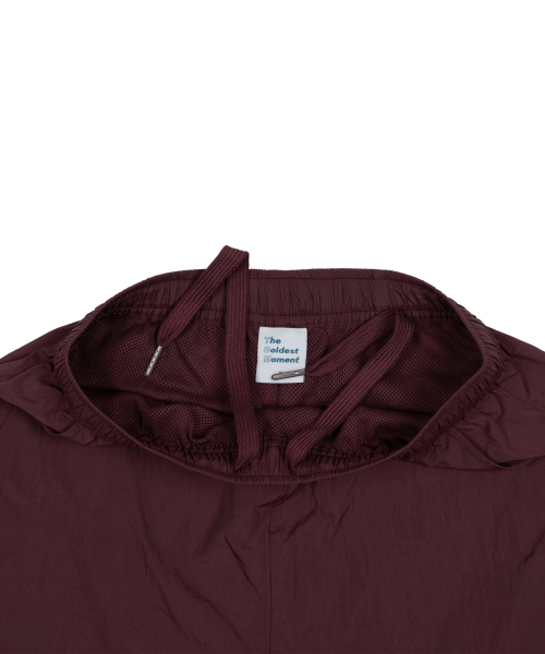 THECOLDESTMOMENT(ザコールデストモーメント)の「TCM int nylon half pants (burgundy)(その他パンツ・レディース・その他・SMALL/MEDIUM/LARGE)」の5枚目の写真