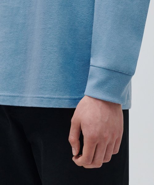MUSINSA STANDARD（ムシンサスタンダード）の「クルーネック長袖Tシャツ [セリリアンブルー]（Tシャツ/カットソー・メンズ・その他・LARGE/XX-LARGE）」の6枚目の写真