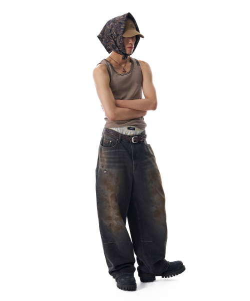 AAKAM(アーカム)の「Eyelet Contrast Camo Sleeveless (Beige)(Tシャツ/カットソー・レディース・その他・1/2)」の9枚目の写真