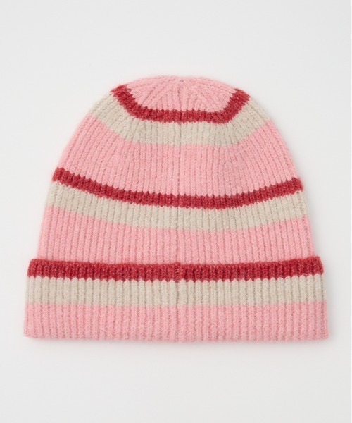RODEO CROWNS WIDE BOWL（ロデオクラウンズワイドボウル）の「ボーダーモヘアニットビーニー（ニットキャップ/ビーニー・レディース・ブラック系その他/ブラウン系その他/ピンク系その他/ブルー系その他・FREE）」の21枚目の写真