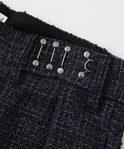 DAIRIKU / ダイリク Adjuster Tweed Wide Slacks（スラックス