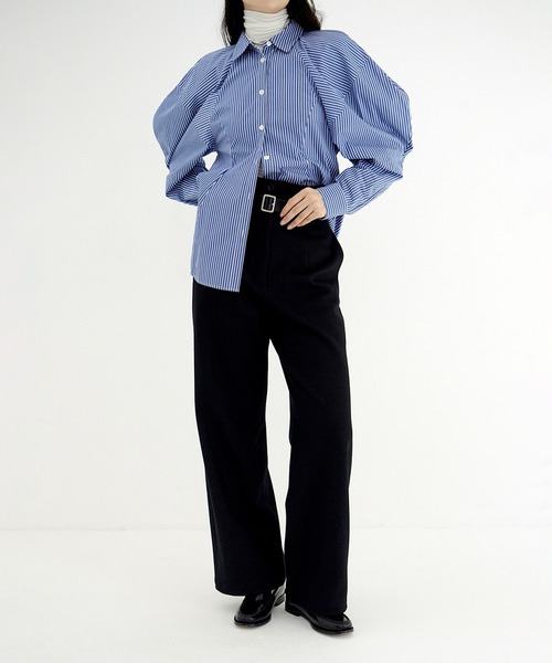 セール】HIGH WAIST WIDE PANTS（その他パンツ）｜CLANE（クラネ）の